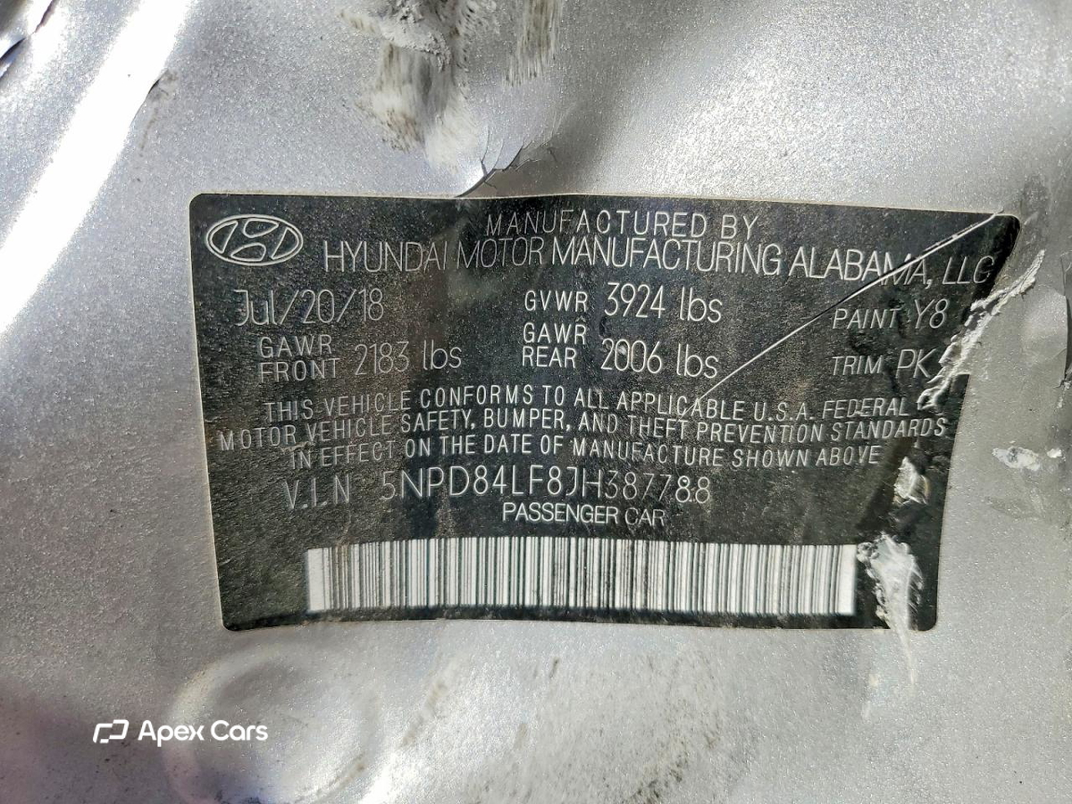 Hyundai Elantra 2018