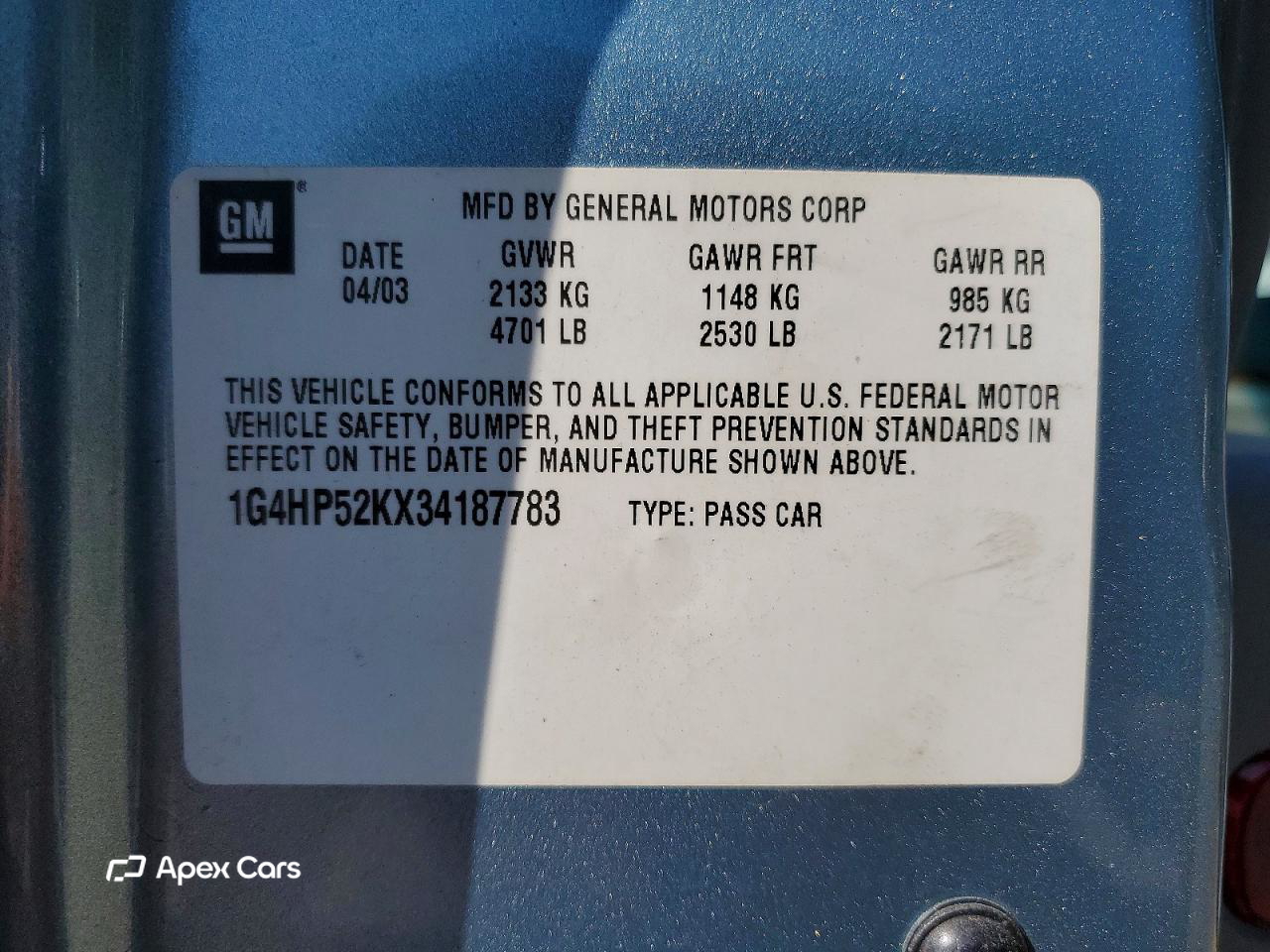 Buick LeSabre 2003