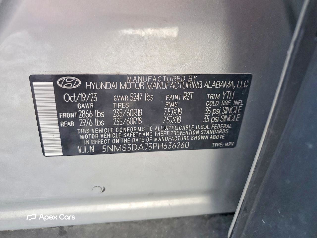 Hyundai Santa Fe 2023