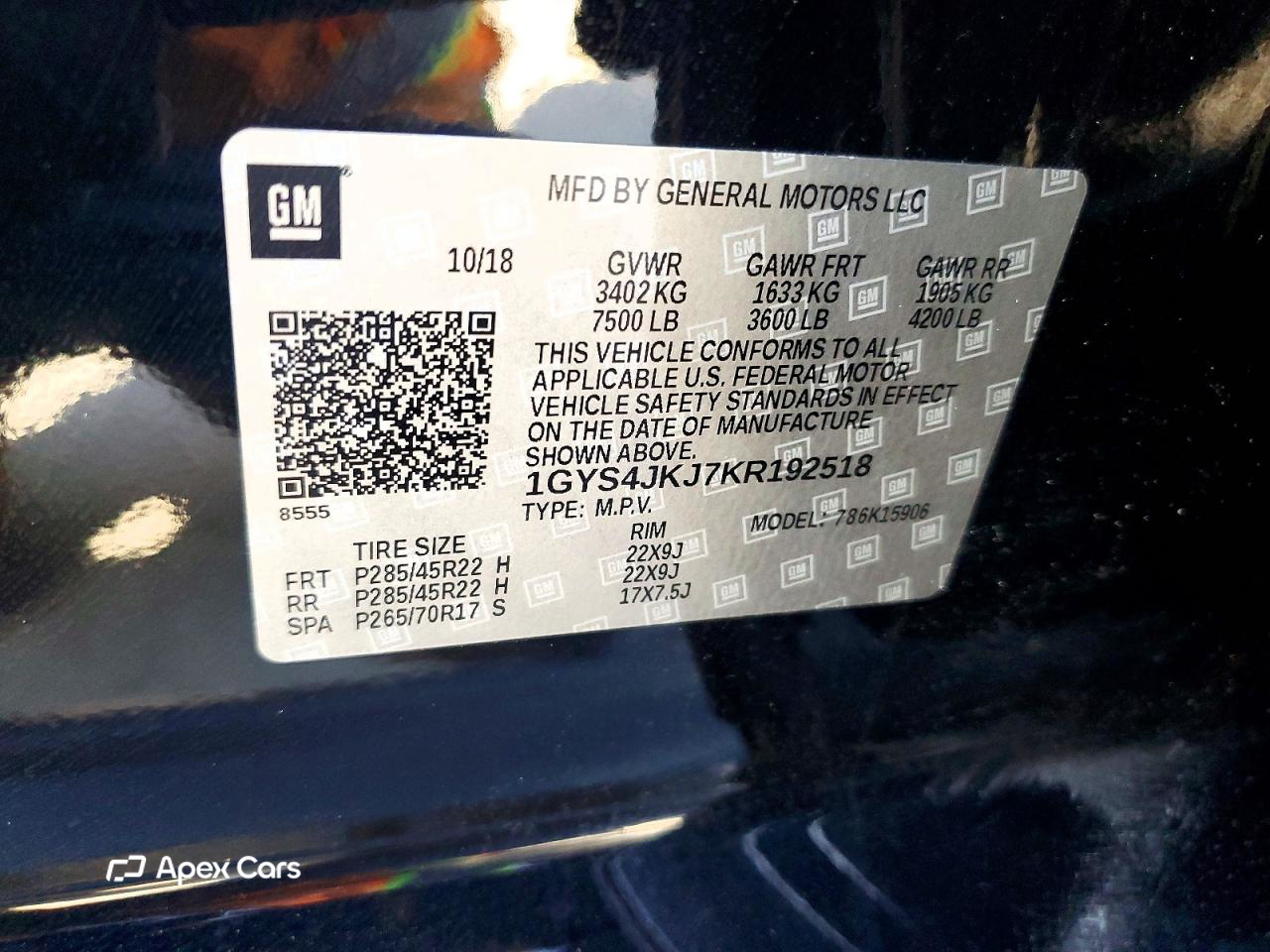 Cadillac Escalade 2019