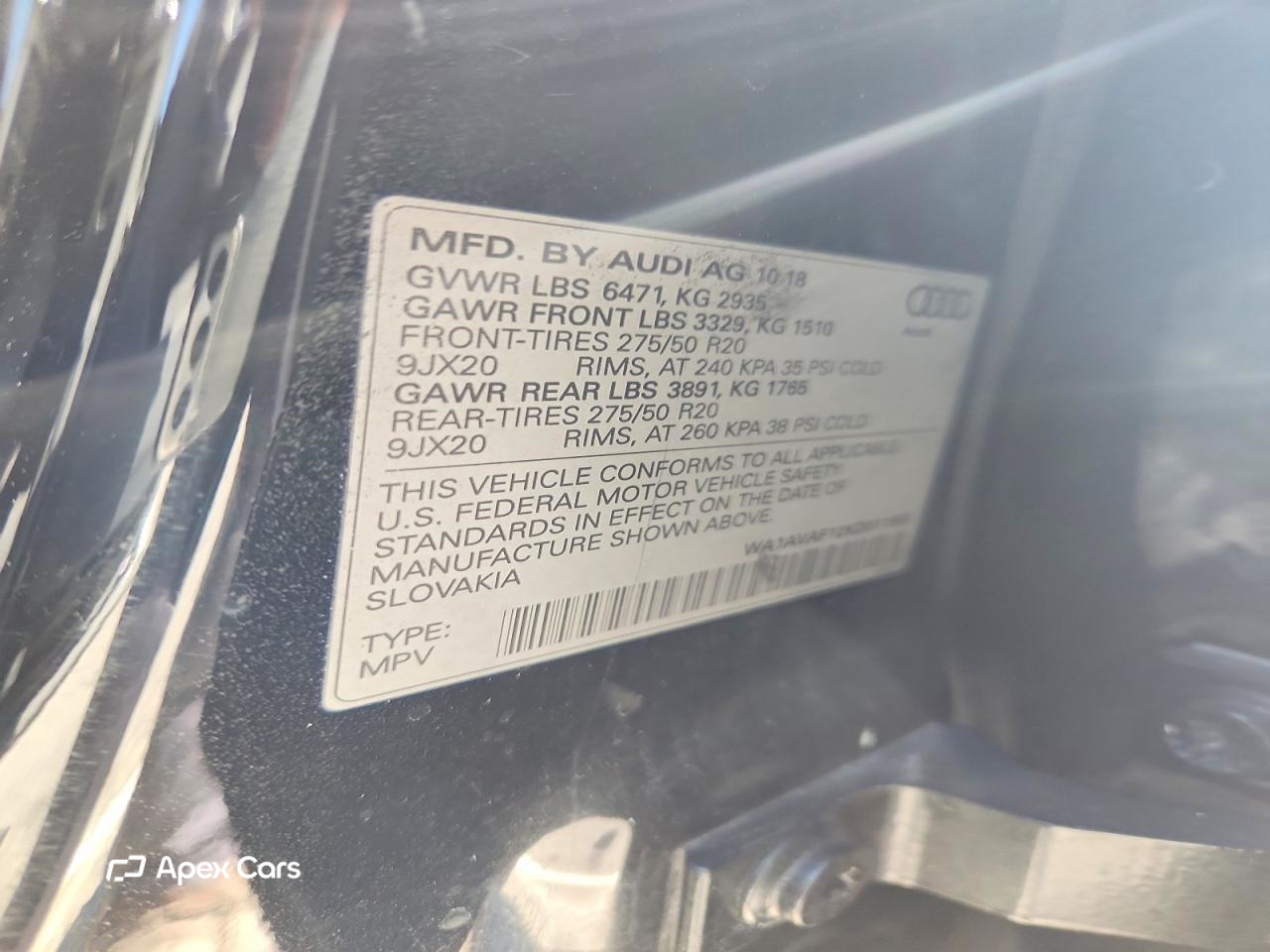 Audi Q8 2019
