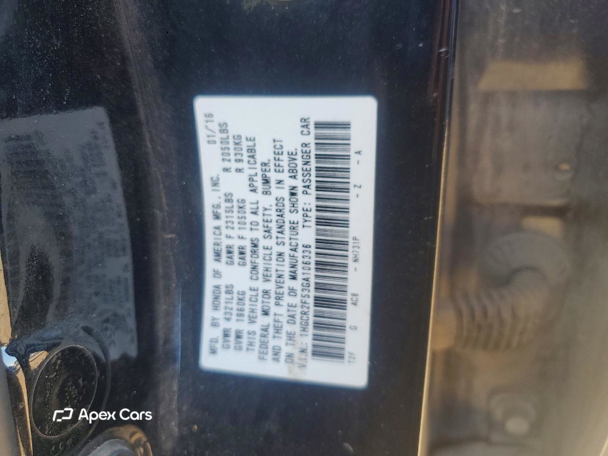 Honda Accord 2016