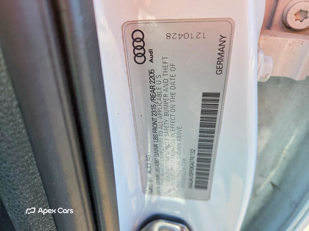 Audi A3 2019