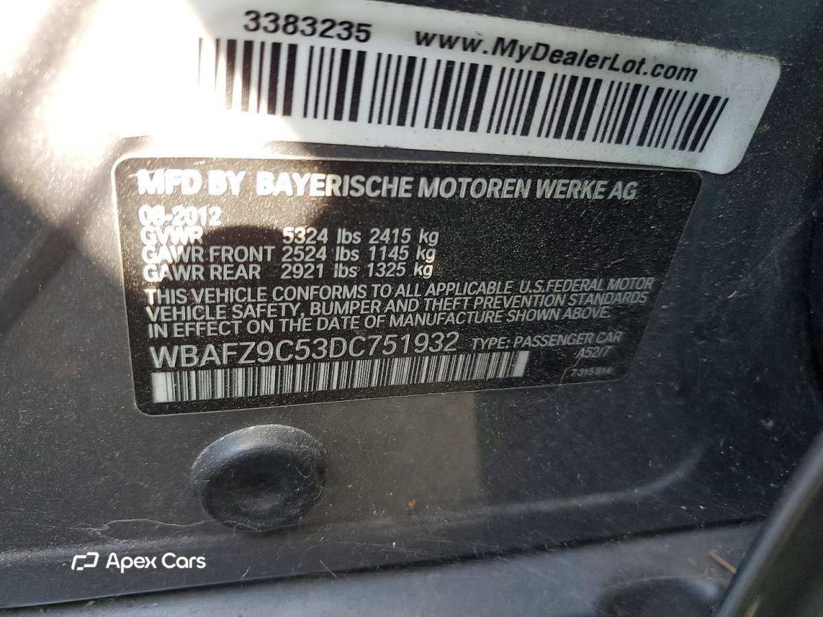 BMW Series 5 2013