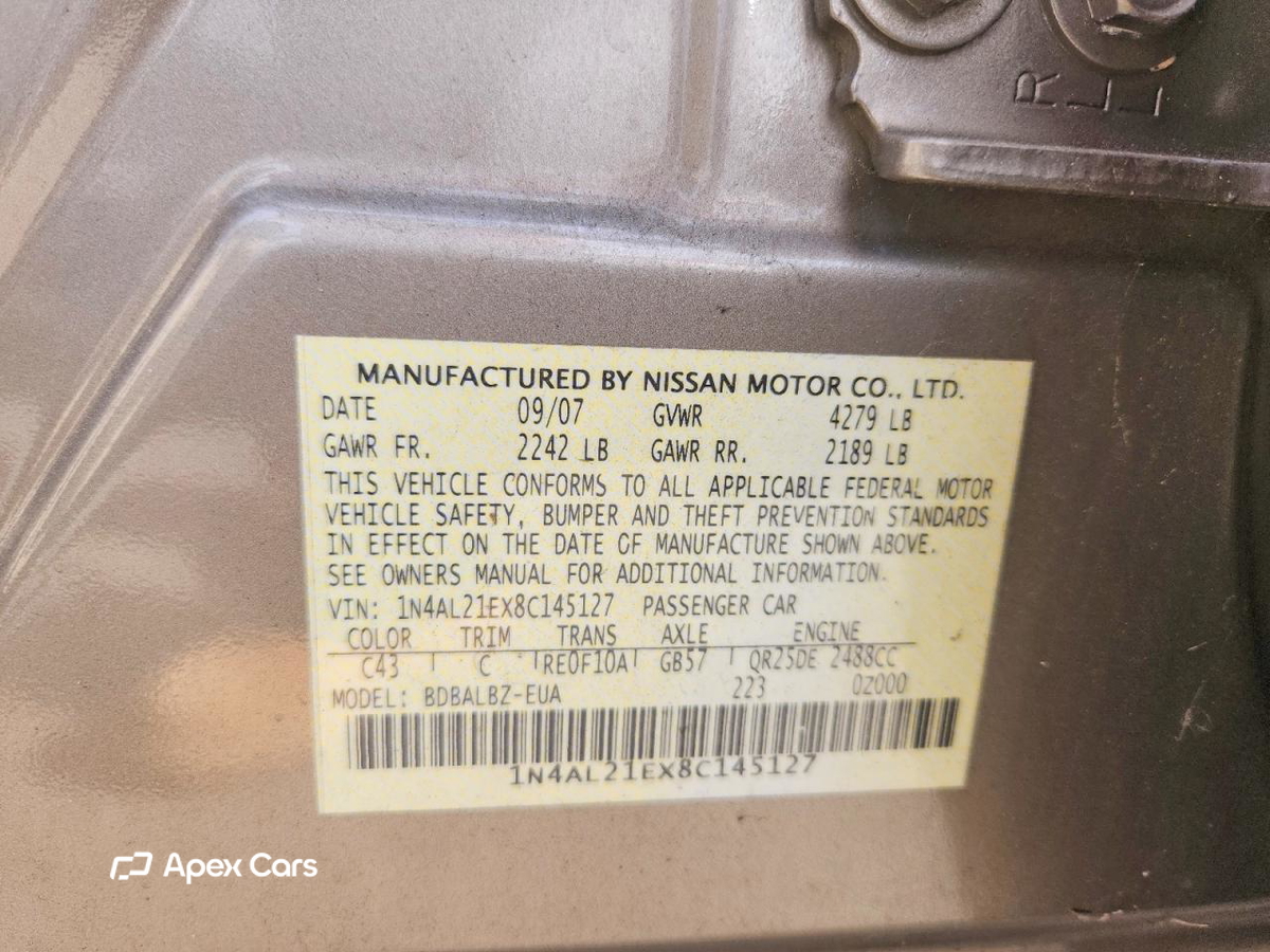 Nissan Altima 2008