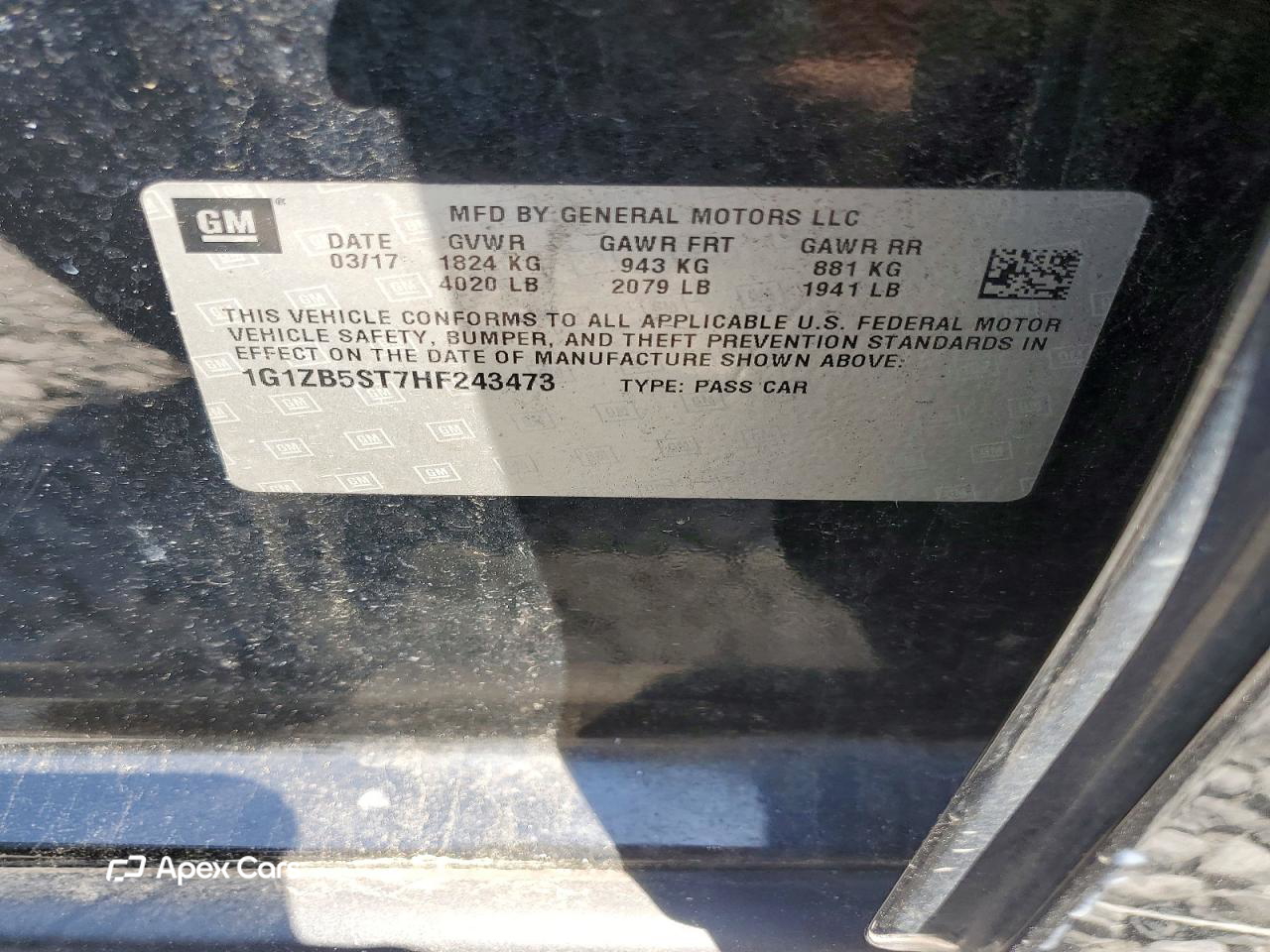 Chevrolet Malibu 2017