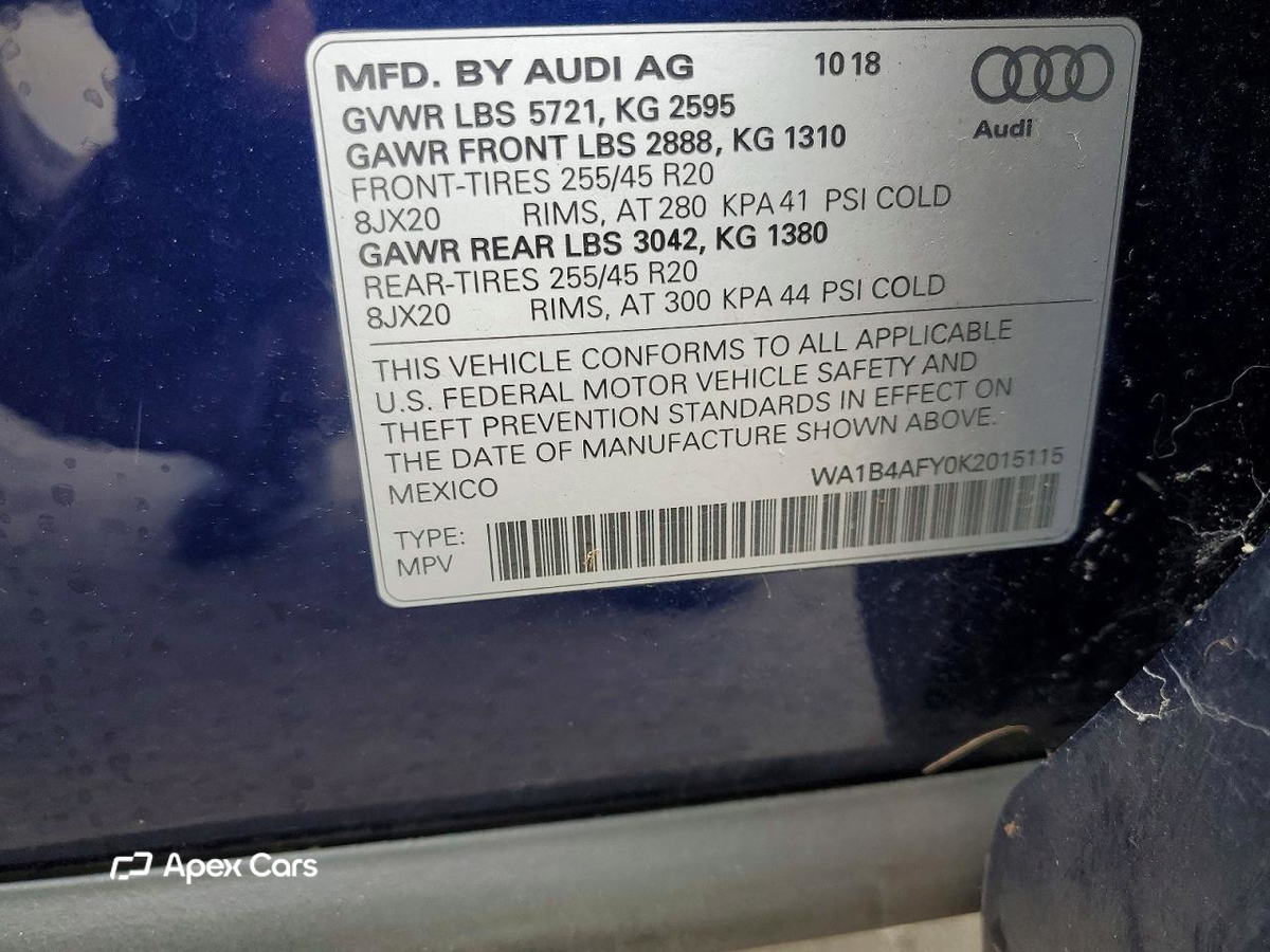 Audi SQ5 2019