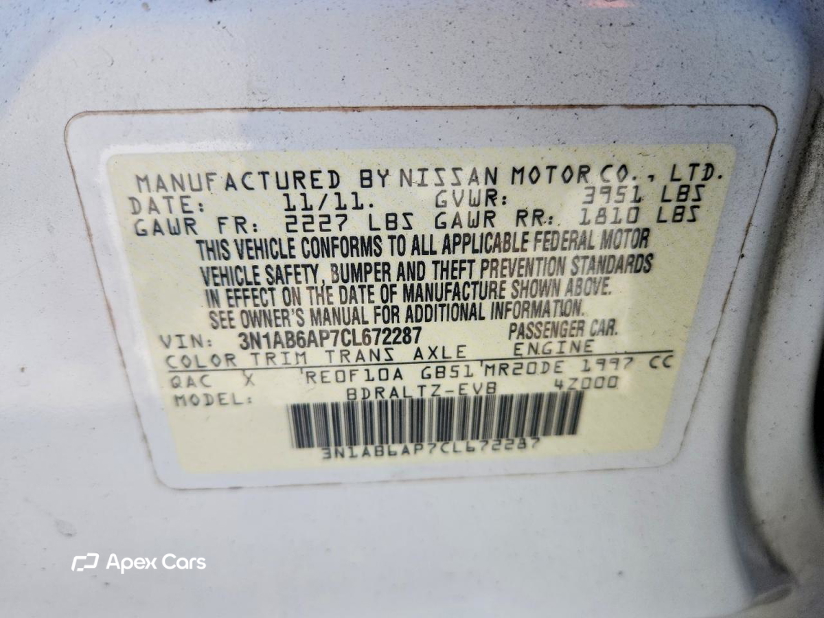 Nissan Sentra 2012