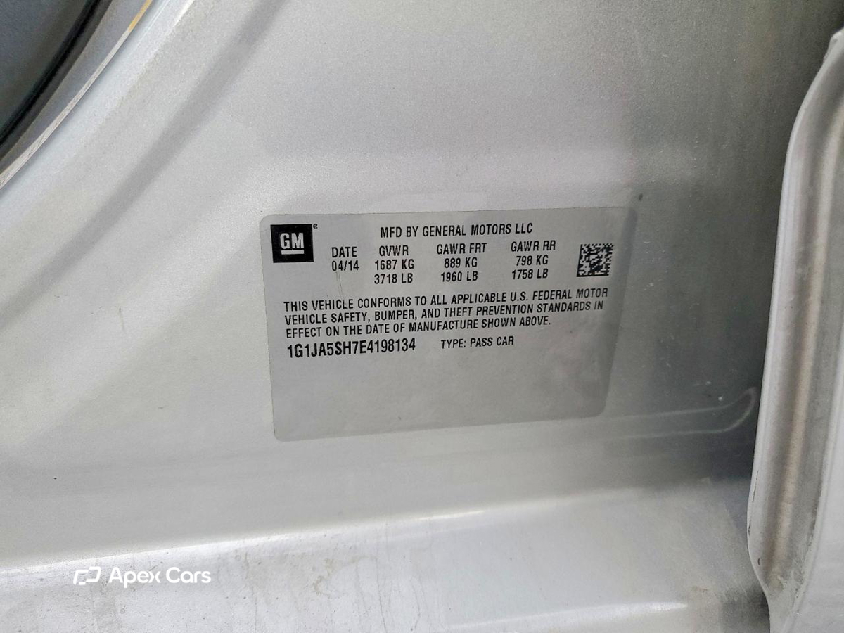 Chevrolet Sonic 2014