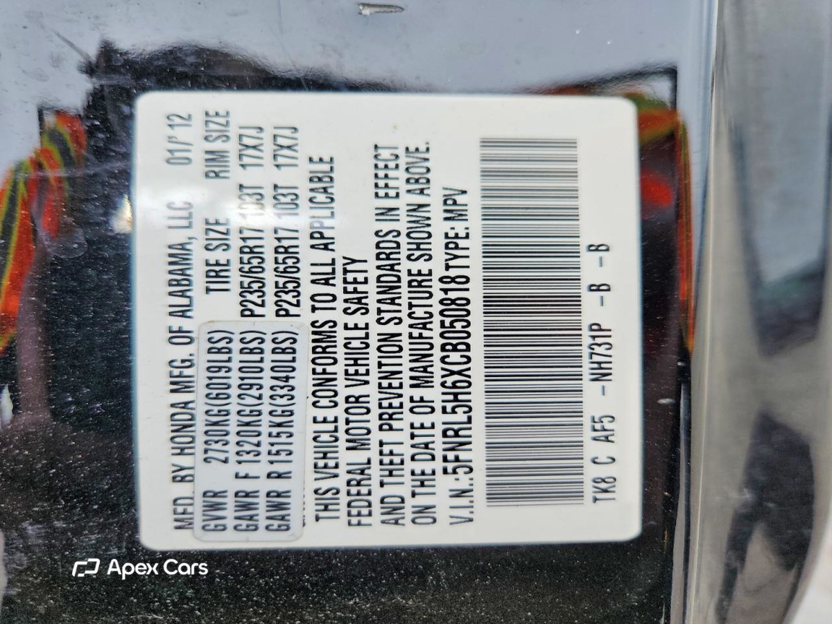 Honda Odyssey 2012