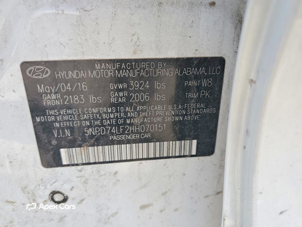 Hyundai Elantra 2017
