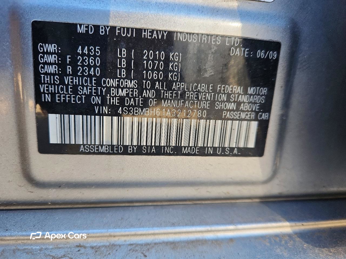 Subaru Legacy 2010