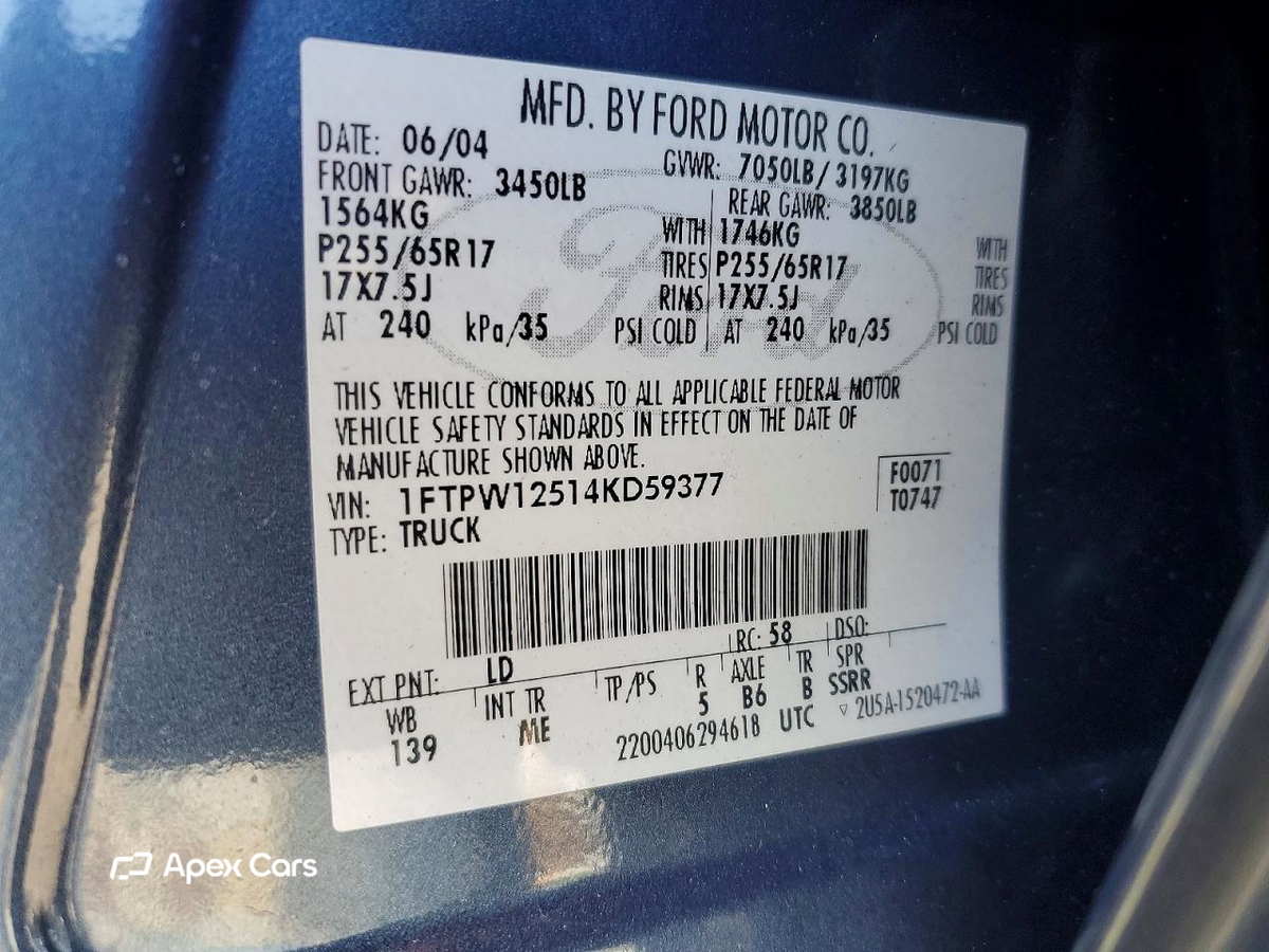 Ford F-150 2004