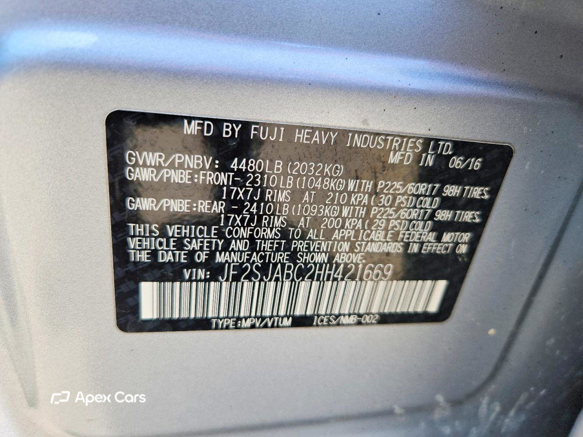 Subaru Forester 2017