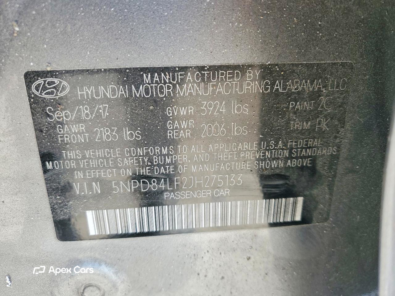 Hyundai Elantra 2018