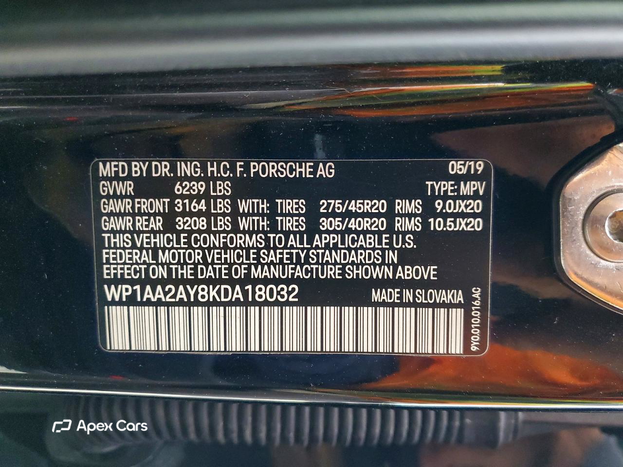 Porsche Cayenne 2019