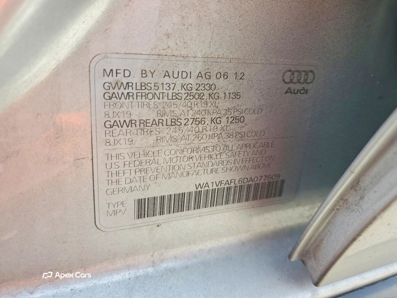Audi A4 2013