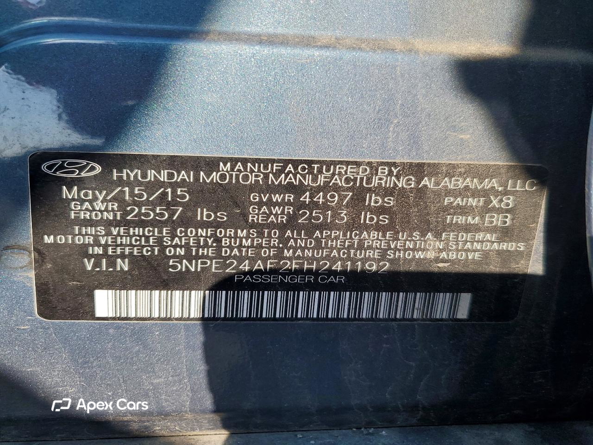 Hyundai Sonata 2015
