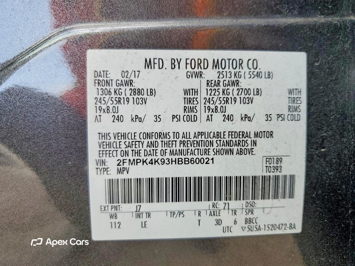 Ford Edge 2017