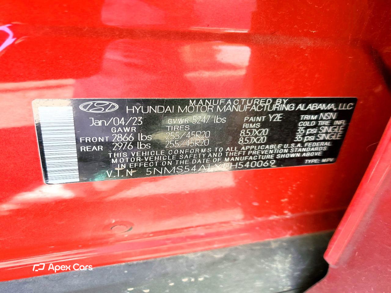Hyundai Santa Fe 2023