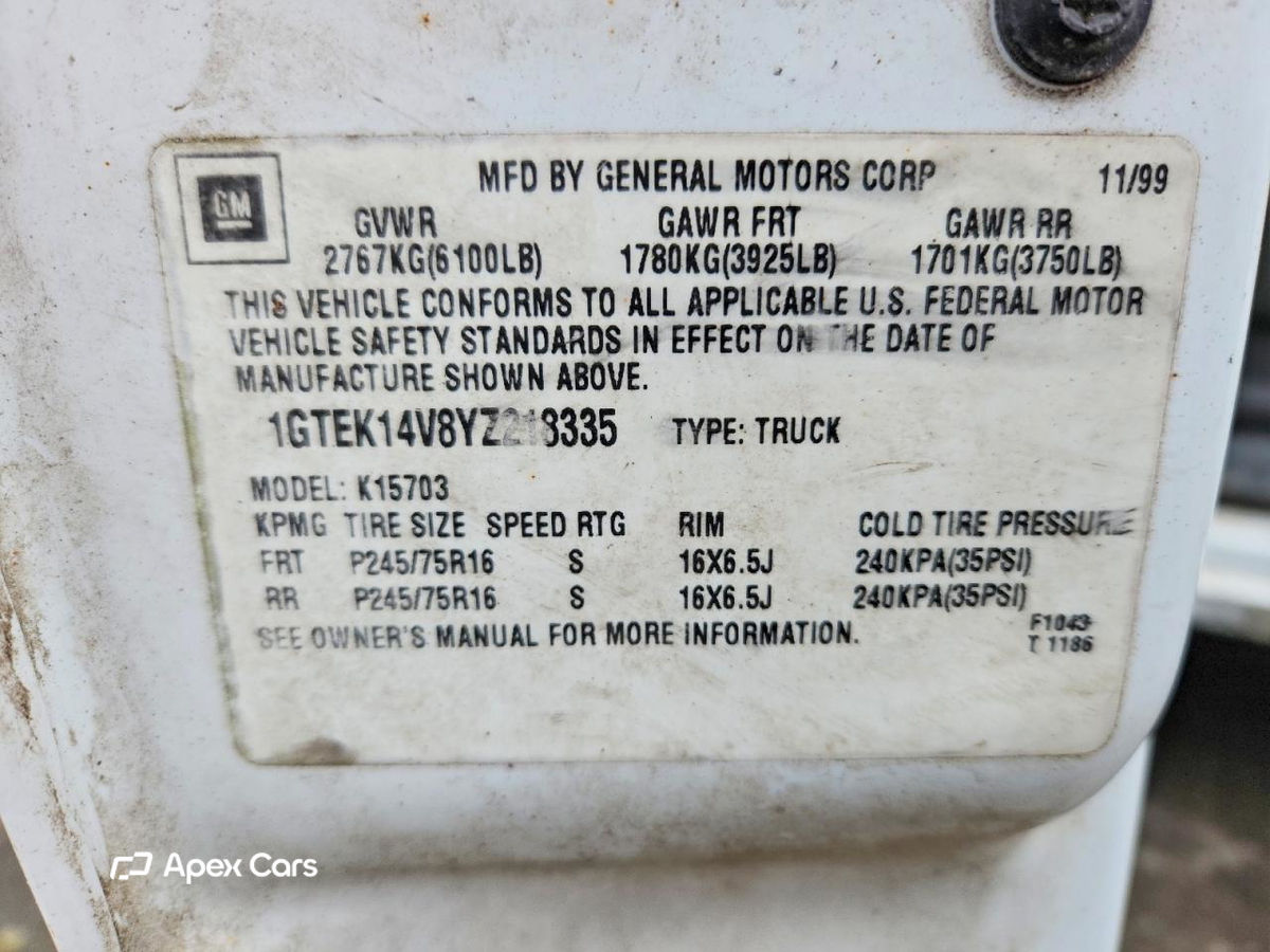 GMC Sierra 2000