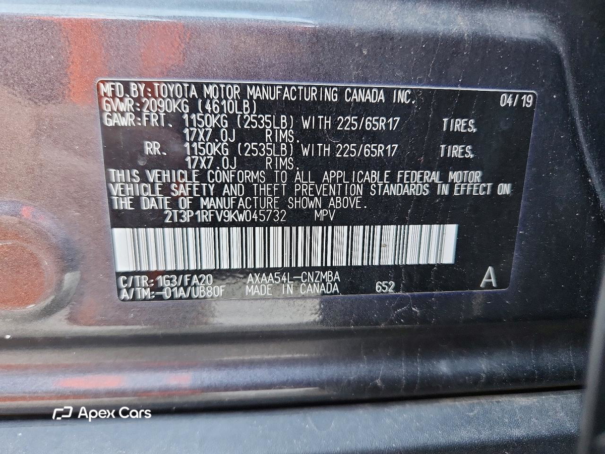 Toyota RAV 4 2019
