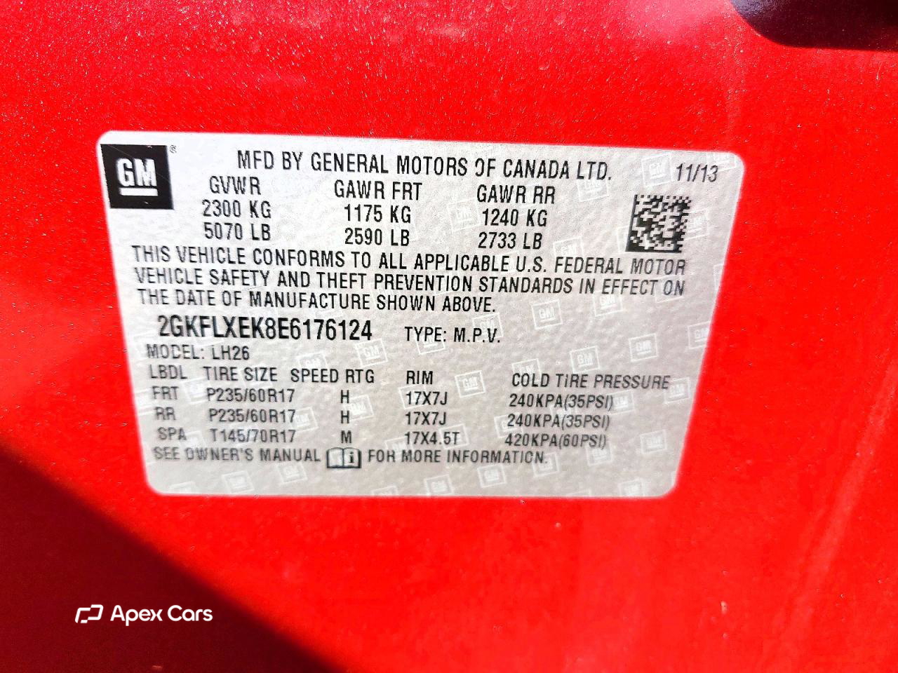 GMC Terrain 2014