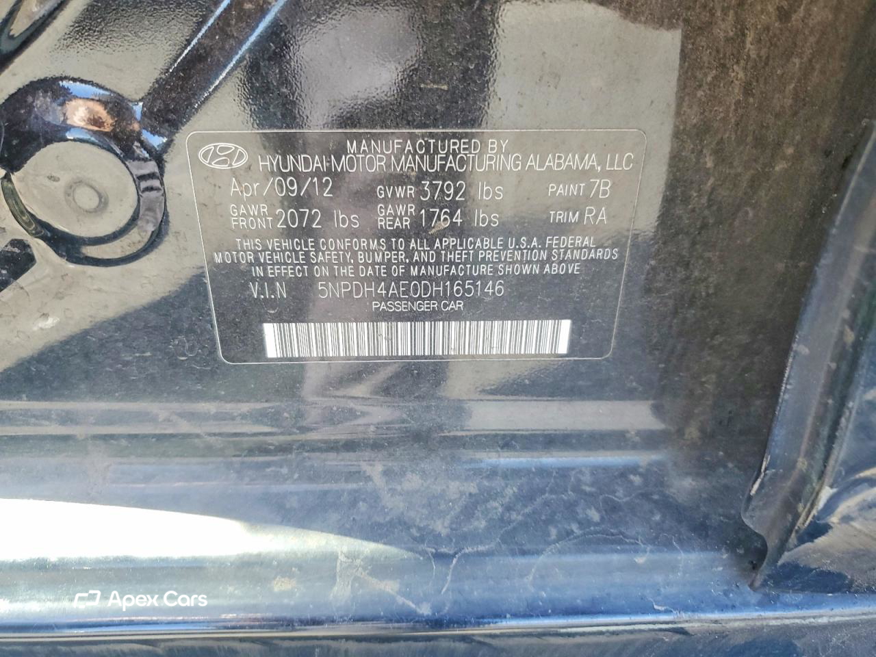 Hyundai Elantra 2013