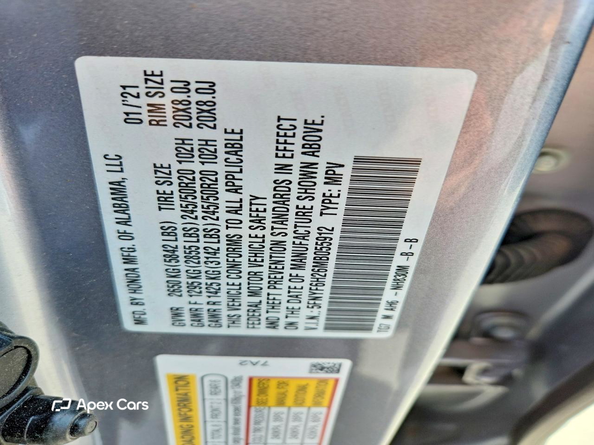 Honda Pilot 2021