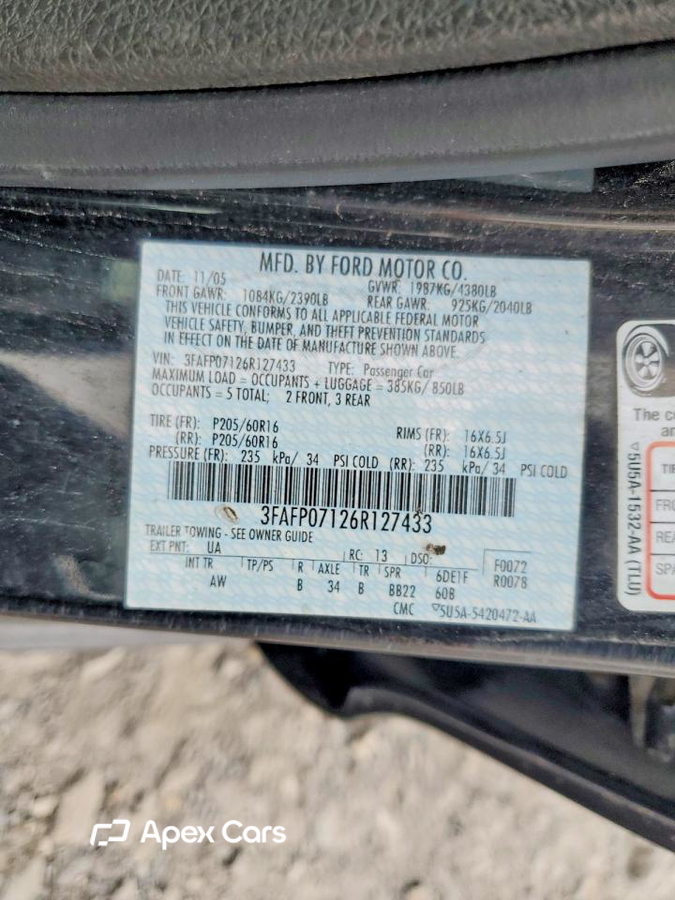 Ford Fusion 2006