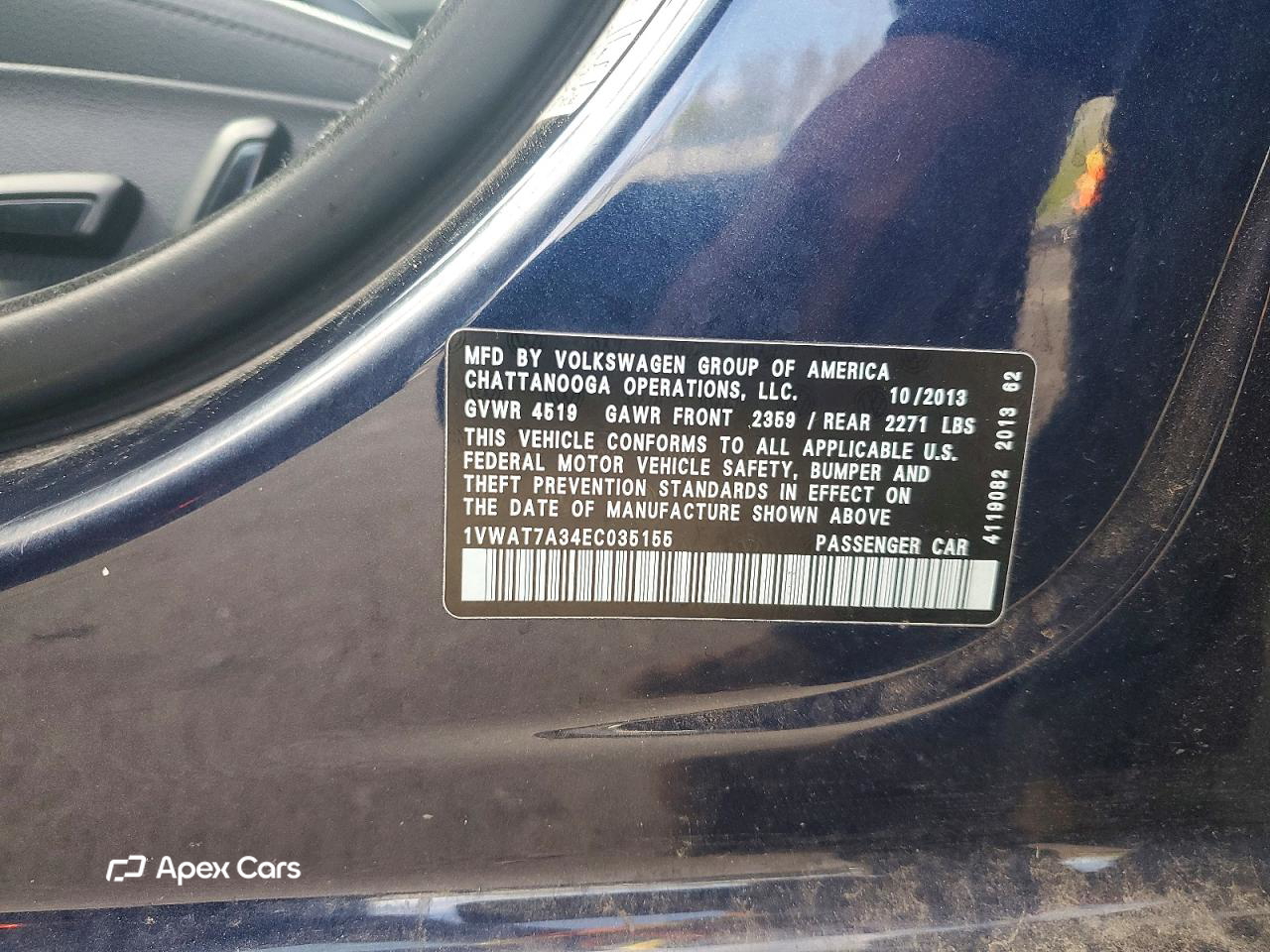 Volkswagen Passat 2014