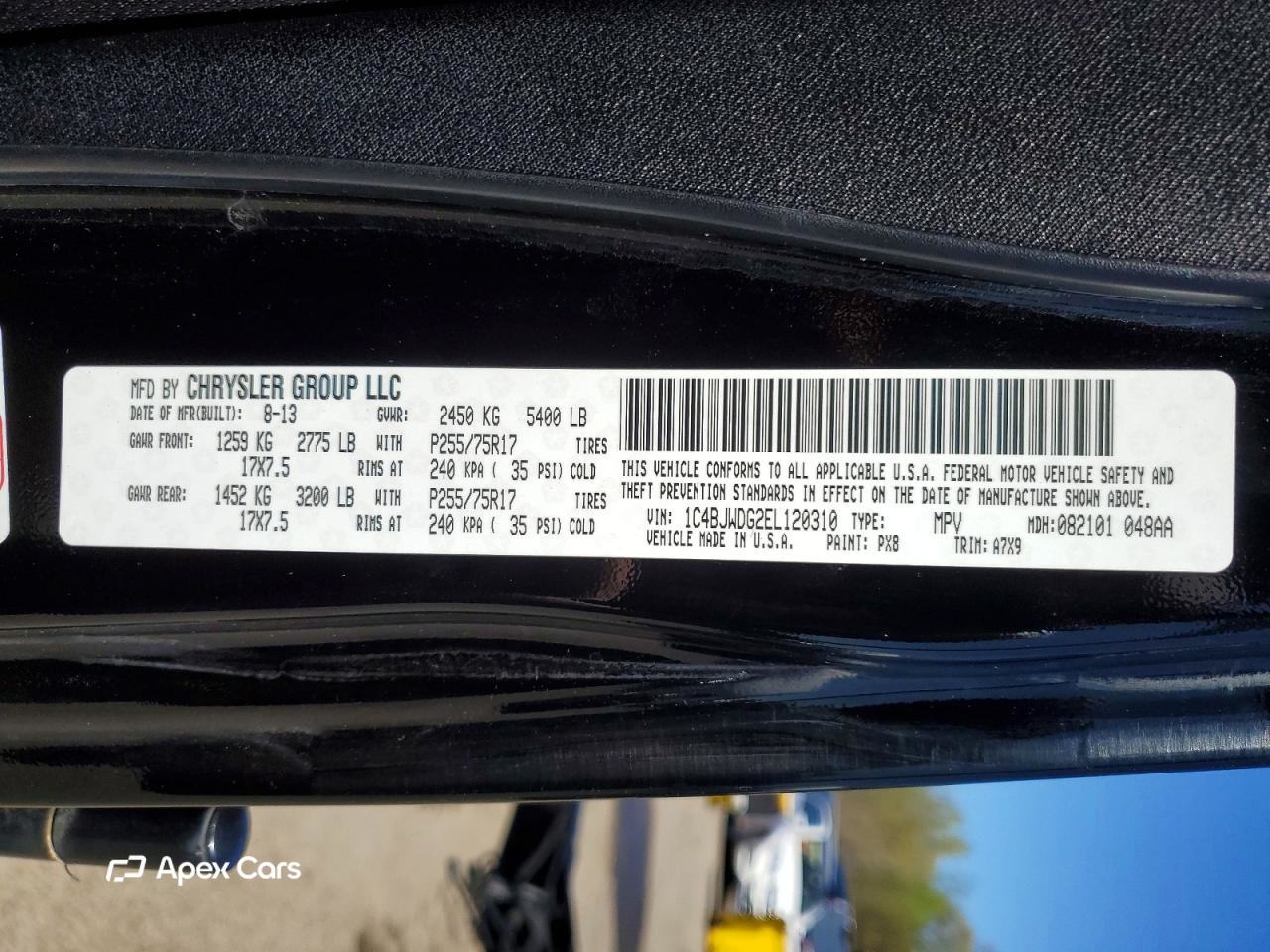 Jeep Wrangler 2014