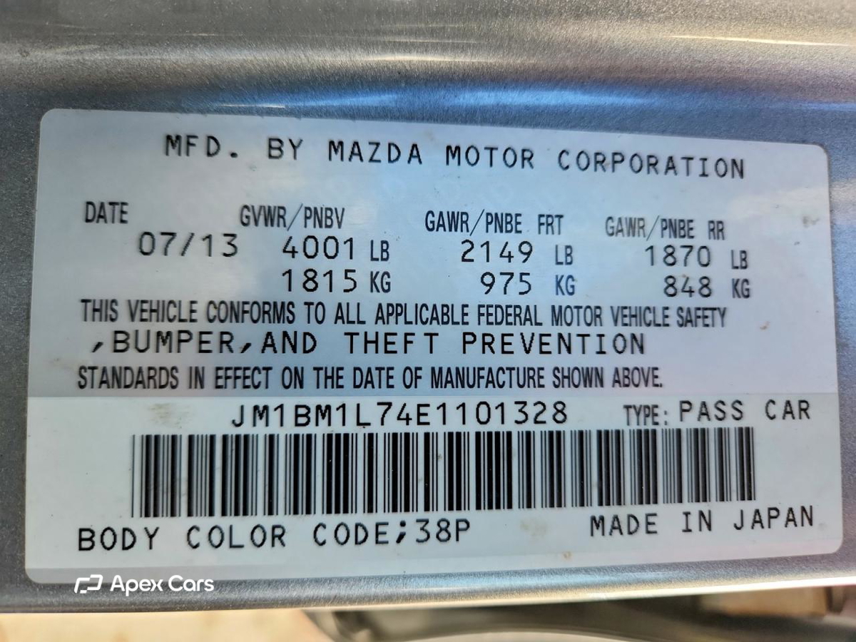 Mazda 3 2014