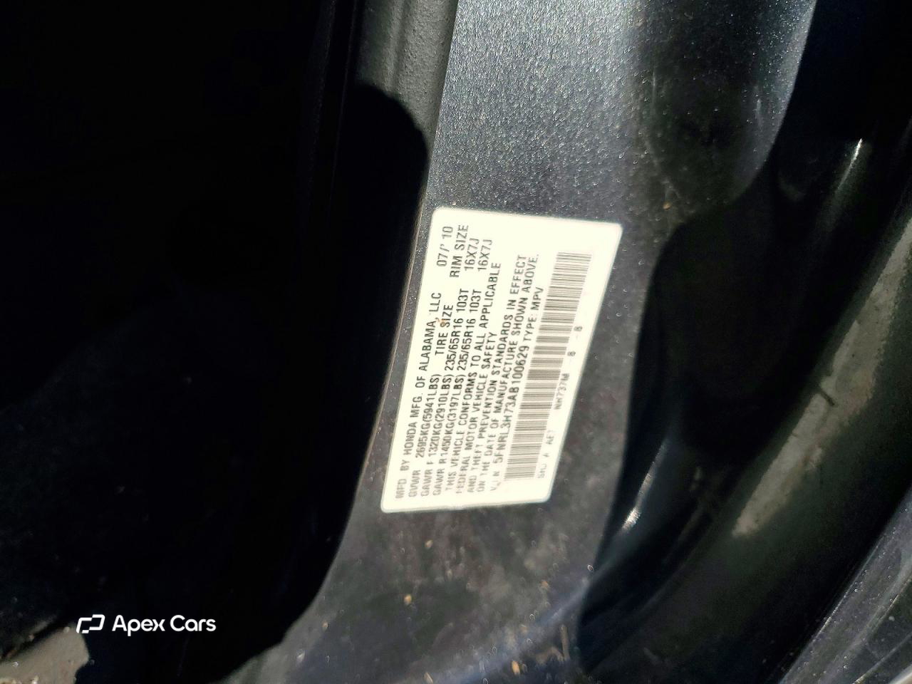 Honda Odyssey 2010