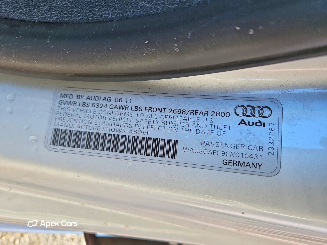 Audi A7 2012