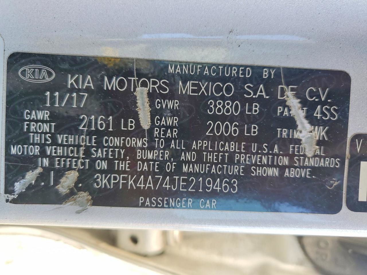 Kia Forte 2018