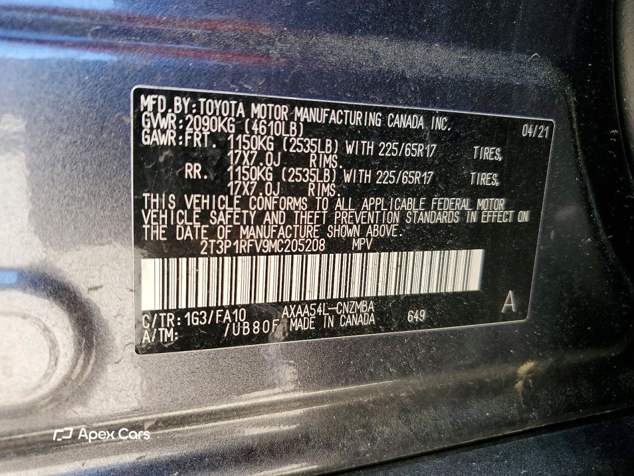 Toyota RAV 4 2021
