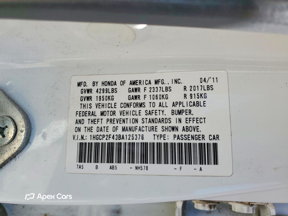 Honda Accord 2011