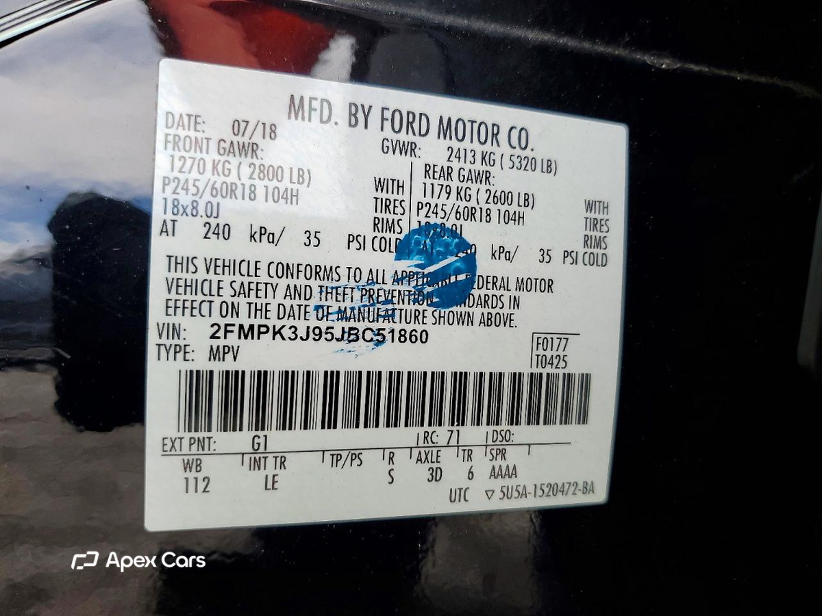 Ford Edge 2018