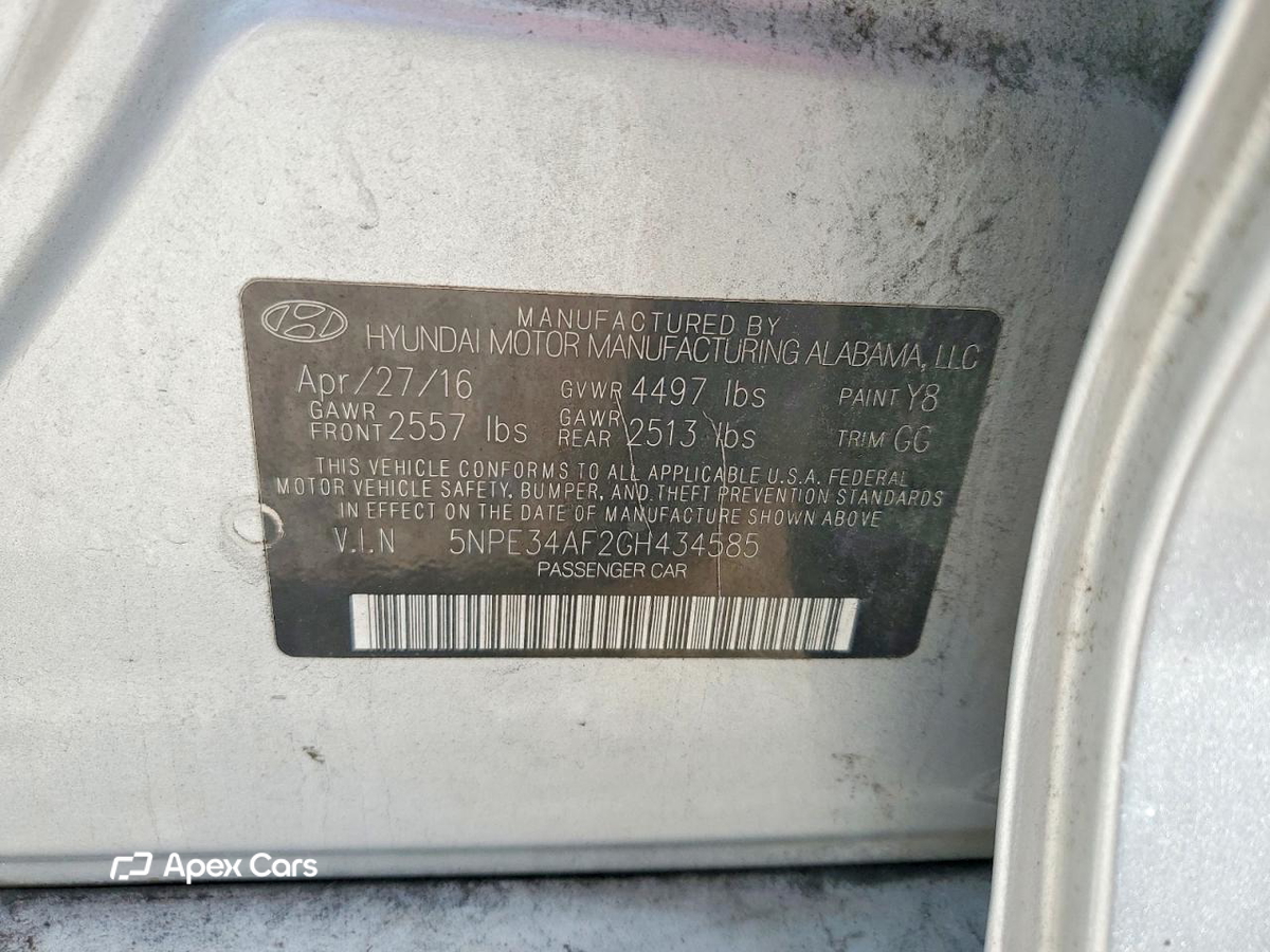 Hyundai Sonata 2016