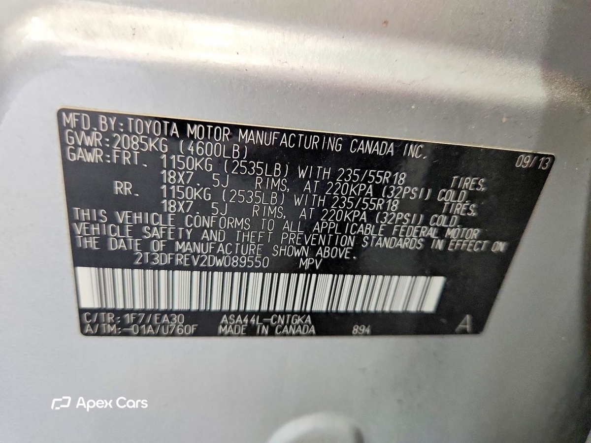 Toyota RAV 4 2013