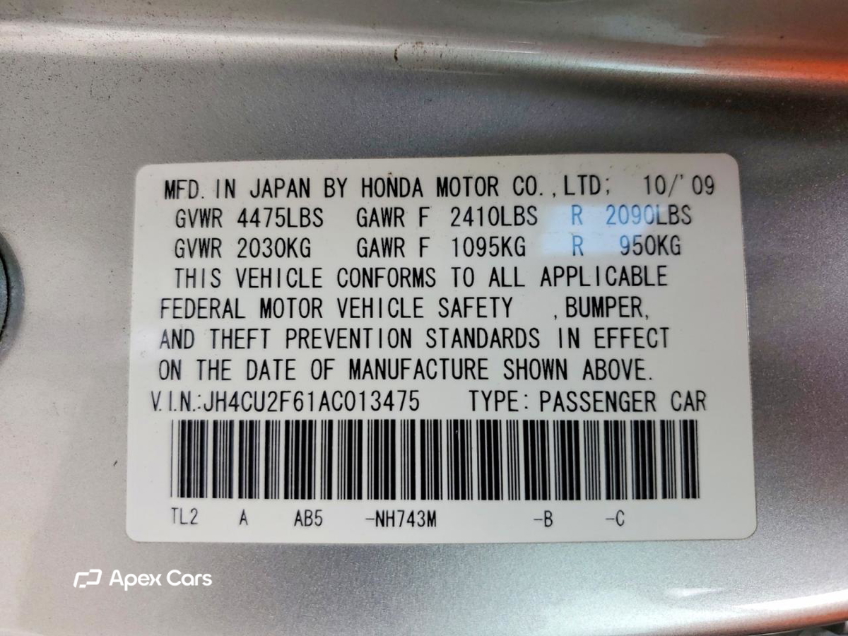 Acura TSX 2010