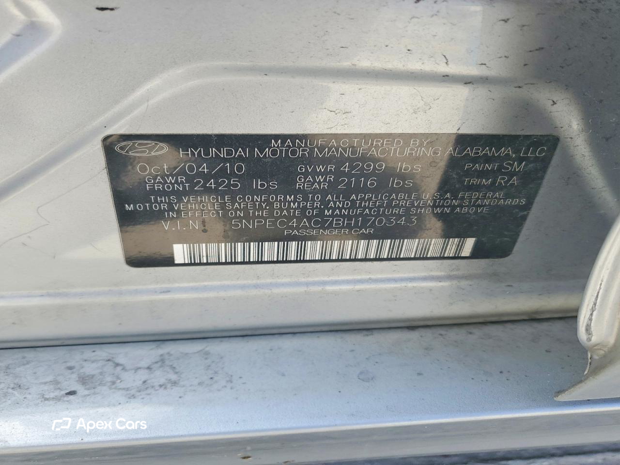 Hyundai Sonata 2011