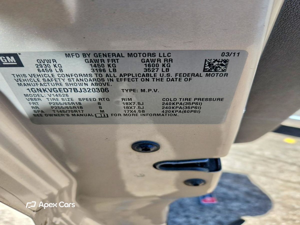Chevrolet Traverse 2011