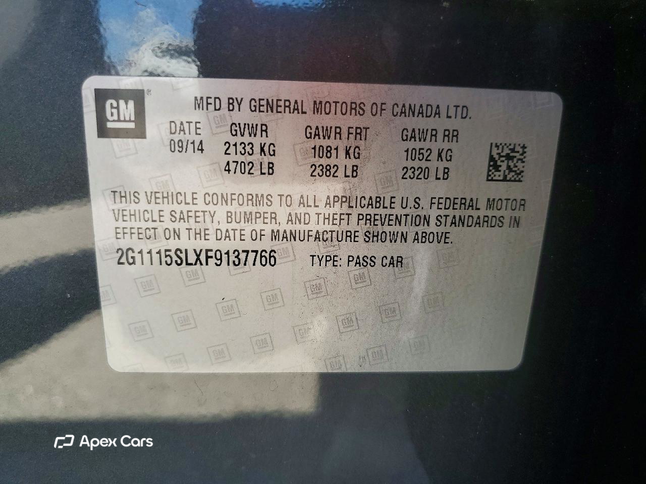 Chevrolet Impala 2015