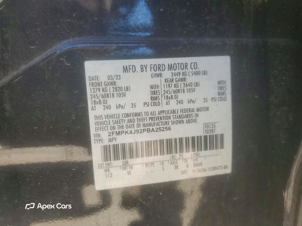 Ford Edge 2023