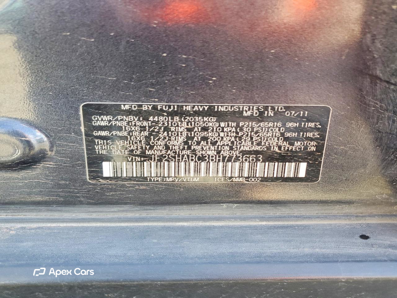 Subaru Forester 2011