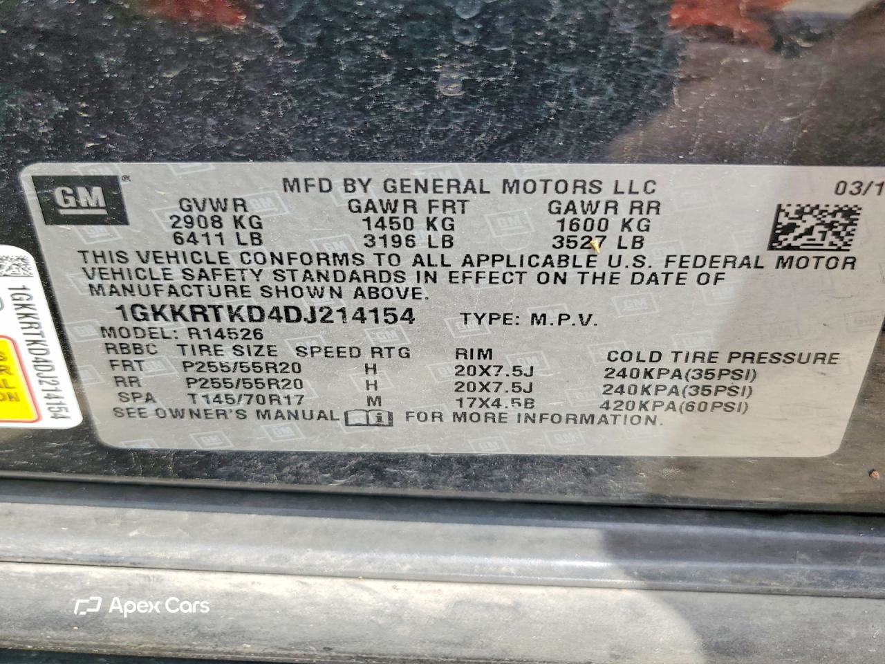 GMC Acadia 2013