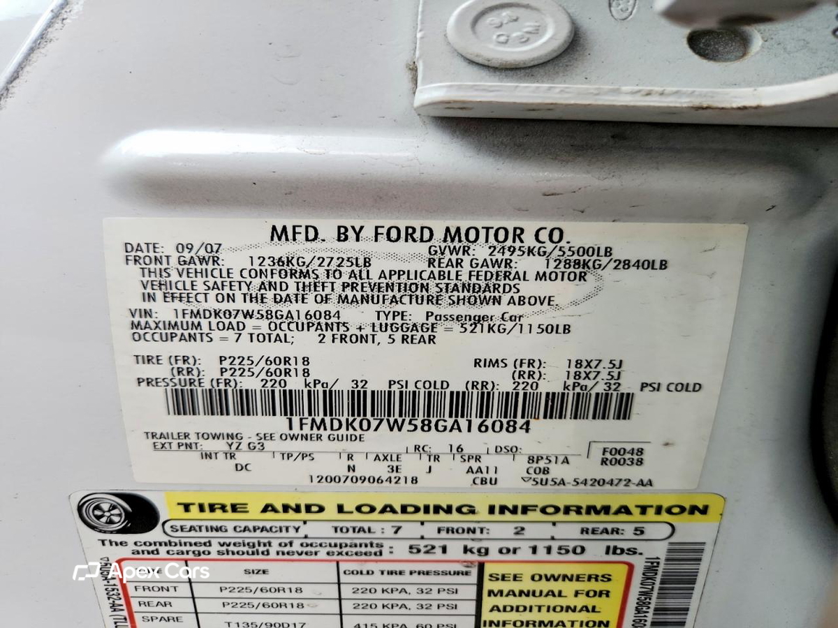 Ford Taurus 2008