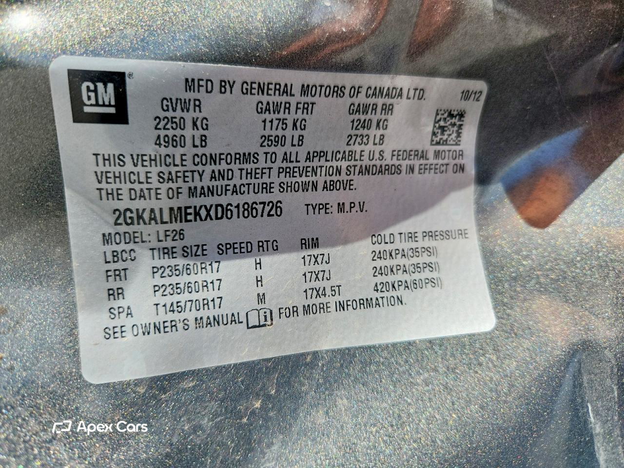 GMC Terrain 2013